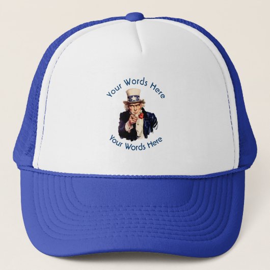 Oom Sam Custom Trucker Pet (Voorkant)