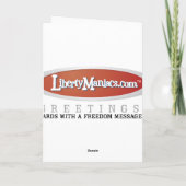 Oom Sam Customizable Card Kaart (Achterkant)