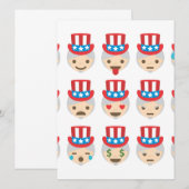 oom sam emoji (Voorkant / Achterkant)