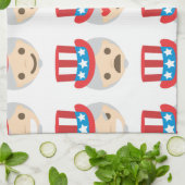 oom sam emoji theedoek (Gevouwen)