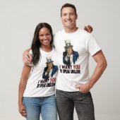 Oom Sam - IK WIL DAT JE ENGELS SPREEKT! T-shirt (Unisex)