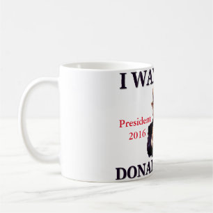 Oom Sam ik wil jullie Donald Trump 2016 Koffiemok