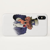 Oom Sam in kleur Case-Mate iPhone Case (Achterkant (horizontaal))