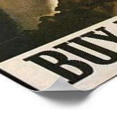 Oom Sam: Koop oorlogsobligaties Poster (Hoek)