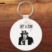 oom Sam krijgt een baan Sleutelhanger (Voorkant)