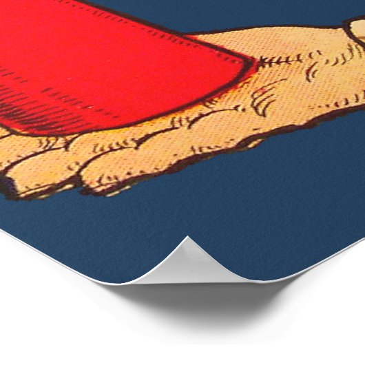 oom Sam op 4 juli Poster (Hoek)