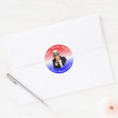 Oom Sam Patriotic Custom Sticker (Envelop)