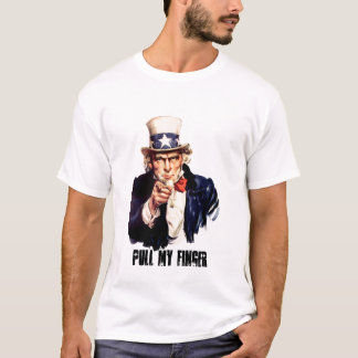 Oom_Sam_(richt_vinger), PULL MY FINGER T-shirt