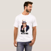 Oom_Sam_(richt_vinger), PULL MY FINGER T-shirt (Voorkant volledig)