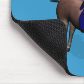 Oom Sam Riding op Donkey Muismat (Hoek)