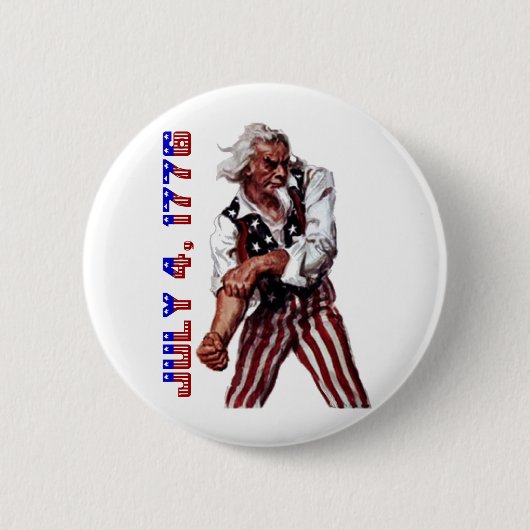 oom Sam Ronde Button 5,7 Cm (Voorkant)