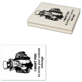 oom Sam Rubberstempel (Gestempeld)