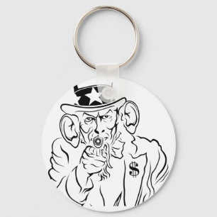 Oom Sam-sleutelhanger Sleutelhanger