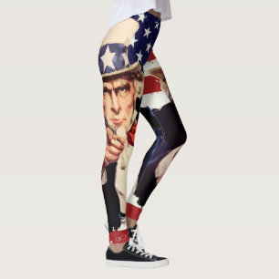 Oom Sam Stars en Stripes Leggings