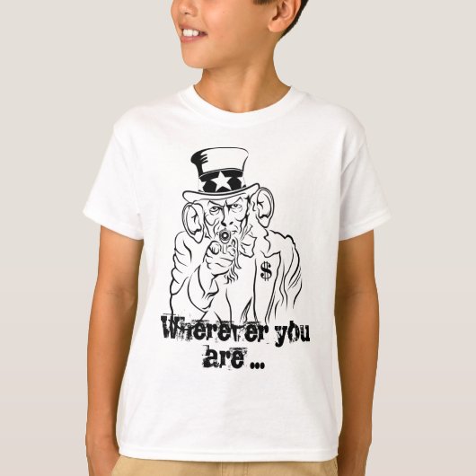 Oom Sam T-shirt (Voorkant)