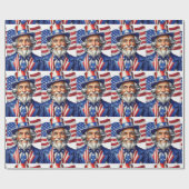 Oom Sam USA Cadeaupapier (Vlak)