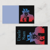 Oom Sam Visitekaartje (Voorkant / Achterkant)