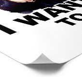 Oom Sam WANT JULLIE Stfu Poster (Hoek)