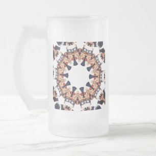 Oom Sam Wijzend Vinger Kaleidoscoop Matglas Bierpul