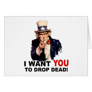 Oom Sam WIL DAT JE DROP DODE