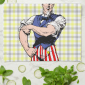 Oom Sam wil je theedoek (Gevouwen)