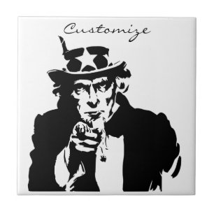 Oom Sam wil je Thunder_Cove Tegeltje