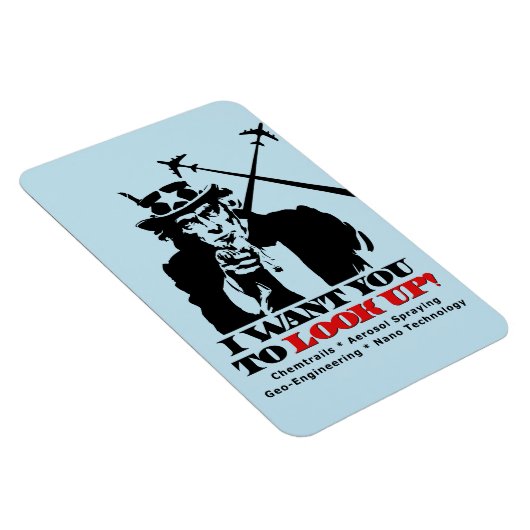 Oom Sam zegt dat ik wil dat je opkijkt Magneet (Rechterzijde)