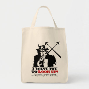 Oom Sam zegt dat ik wil dat je opkijkt Tote Bag