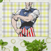 Oom Sam zegt Theedoek (Gevouwen)