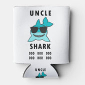 OOM SHARK Doo Doo Doo Blikjeskoeler (Voorkant)