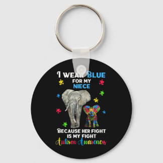 Oom Tante Autisme Awareness Sleutelhanger