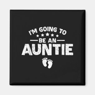 Oom tante baby aankondiging ik ga tante worden magneet