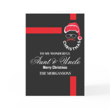 Oom / tante prettig kerstfeest 