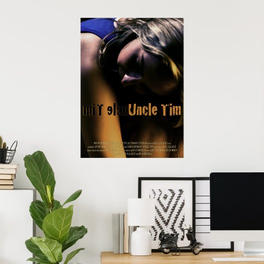 oom Tim 1 Poster (Thuiskantoor)