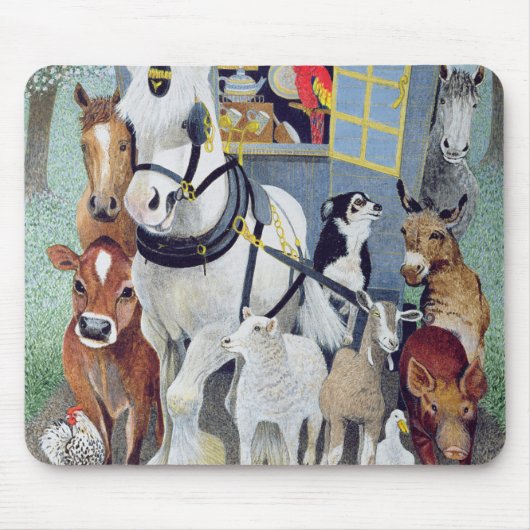 Oom Tom Cobbley en alles Muismat (Voorkant)