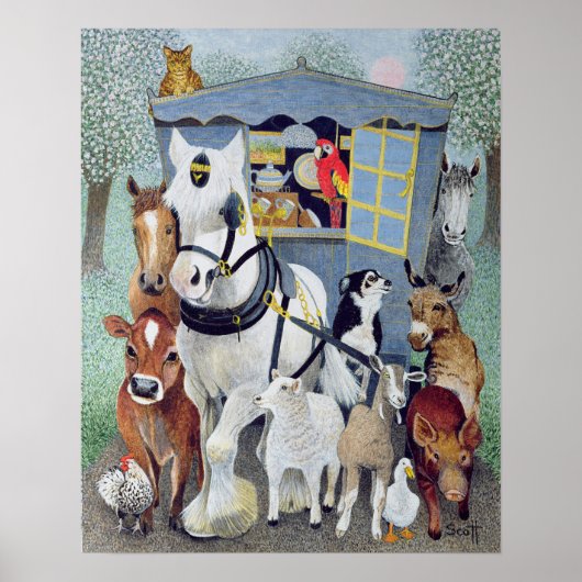 Oom Tom Cobbley en alles Poster (Voorkant)