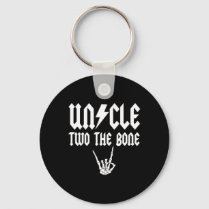Oom twee Het beenskelet Hand Familie Verjaardag B Sleutelhanger