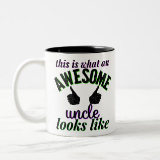 oom tweekleurige koffiemok
