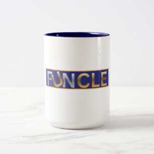 Oom tweekleurige koffiemok