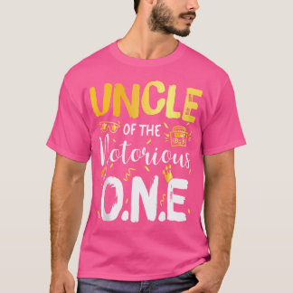 Oom van de beruchte One 1st Birthday Hip Hop Da T-shirt