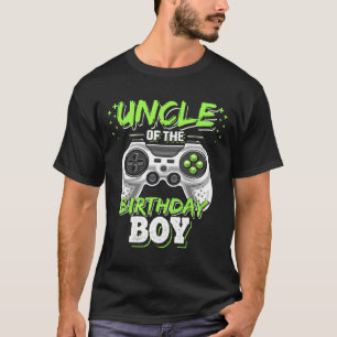 Oom van de Birthday Boy Matching Video Game Birt T-shirt