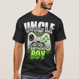 Oom van de Birthday Boy Matching Video Game Birt T-shirt