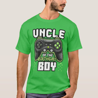 Oom van de Birthday Boy Matching Video Game Birt T-shirt