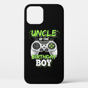 Oom van de Birthday Boy Matching Video Game iPhone 12 Hoesje