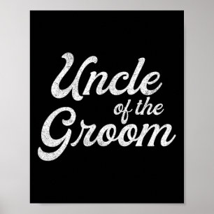 Oom Van De Bruidegom Truien Voor Mannen Funny Bach Poster