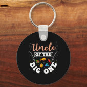 Oom van de grote Vist dag C Sleutelhanger (Voorkant)