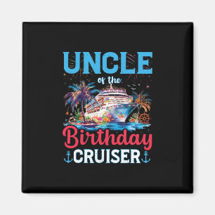 Oom van de verjaardag cruiser Funny Cruise verjaar Magneet