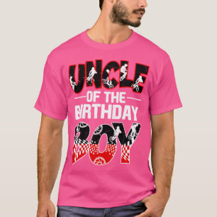Oom van de verjaardagsjongen BMX Bike Matching Fam T-shirt