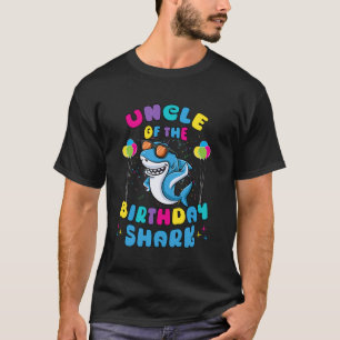 Oom van de Verjaardagsjongen Haaienliefhebber Kind T-shirt