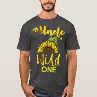 Oom van de wilde 11St. Birthday Sunflower T-shirt